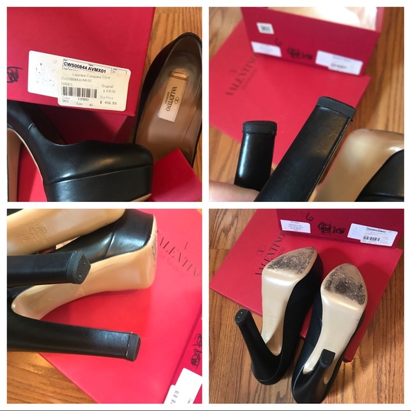 Valentino Garavani Platform Pumps IT40 worn once - Picture 5 of 8